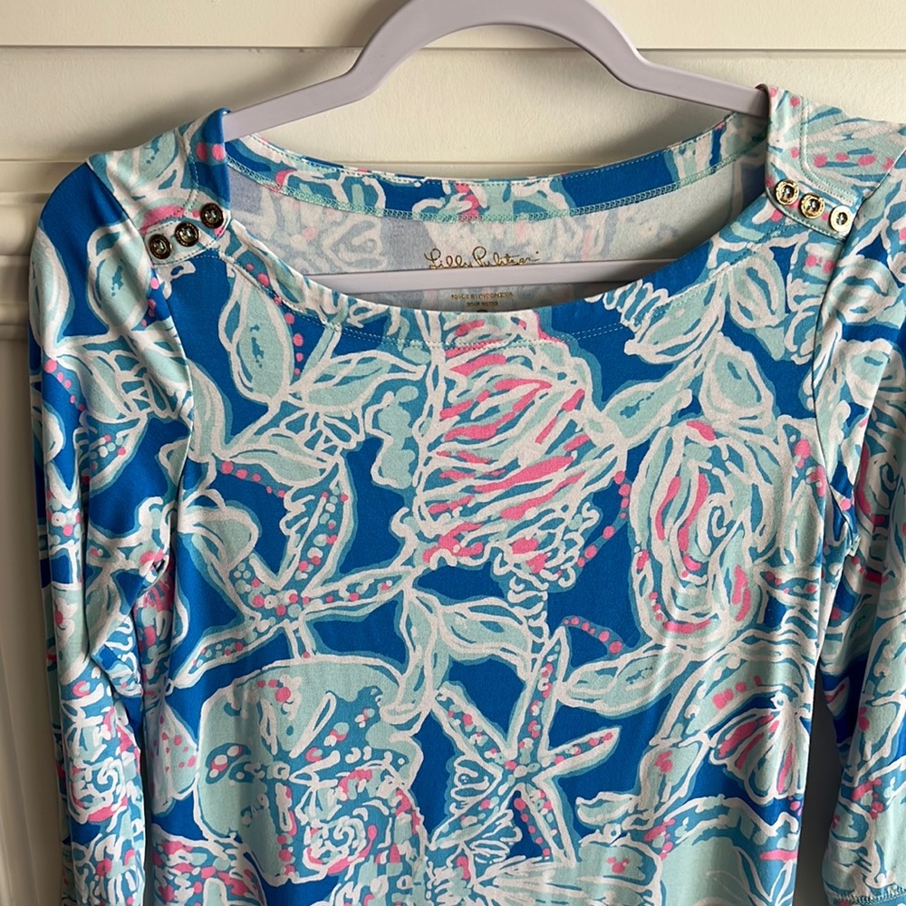 Lilly Pulitzer Sophie UPF dress Into the Deep